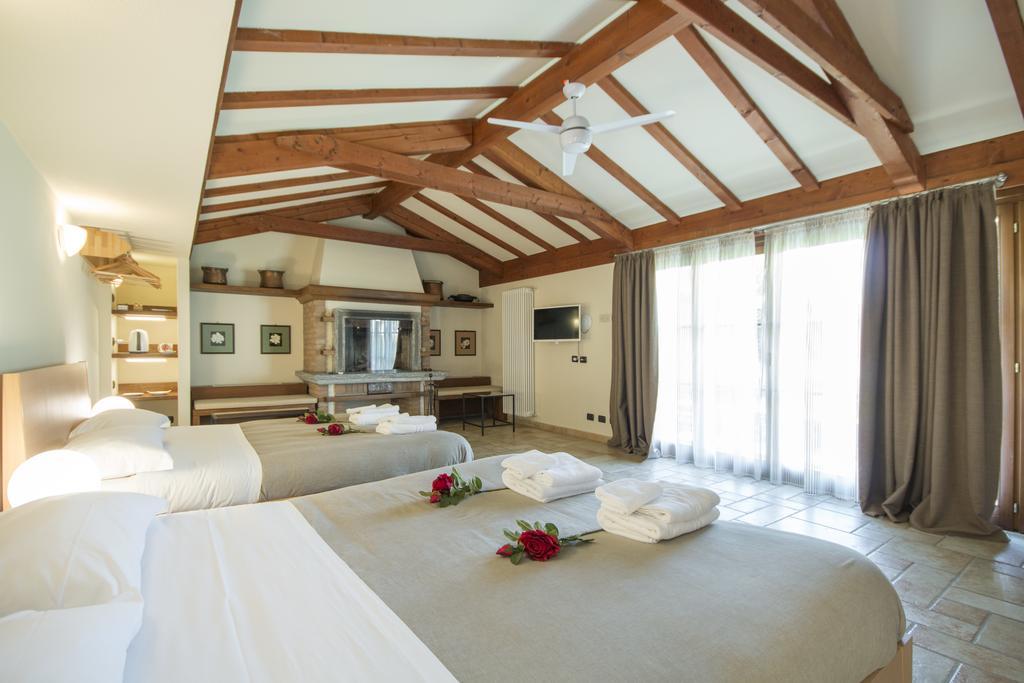 לינה וארוחת בוקר Villa Guardia Casa Ceruti מראה חיצוני תמונה
